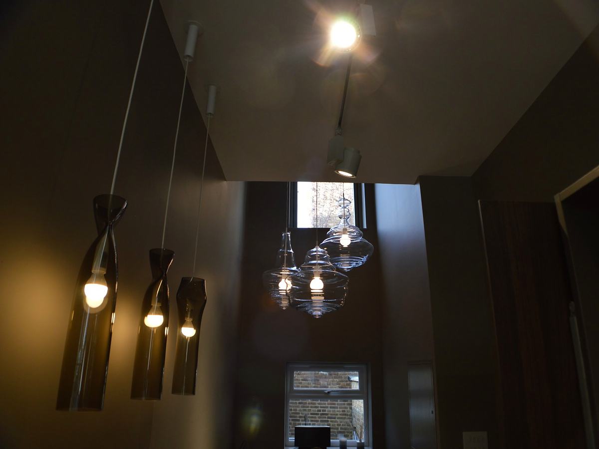 The finished kitchen showroom on Fulham Road