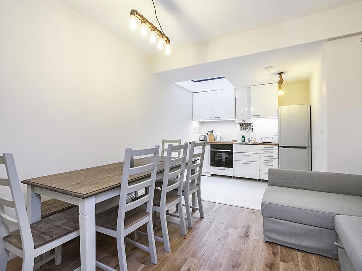 The finished accommodation formed within the new basement
