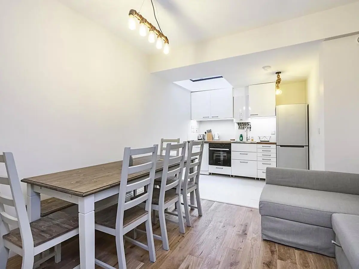 The finished accommodation formed within the new basement