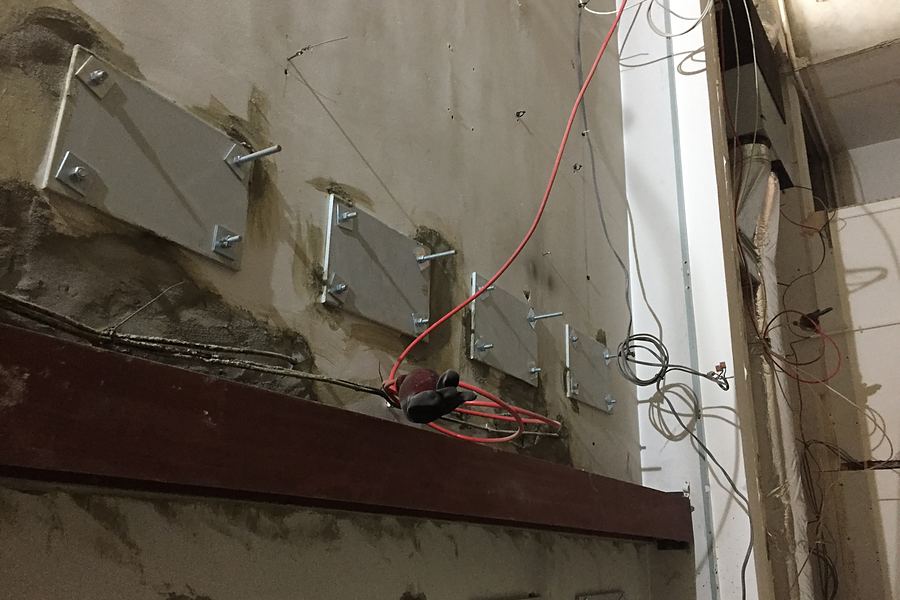 Strip-out and structural works at the Fitzrovia showroom