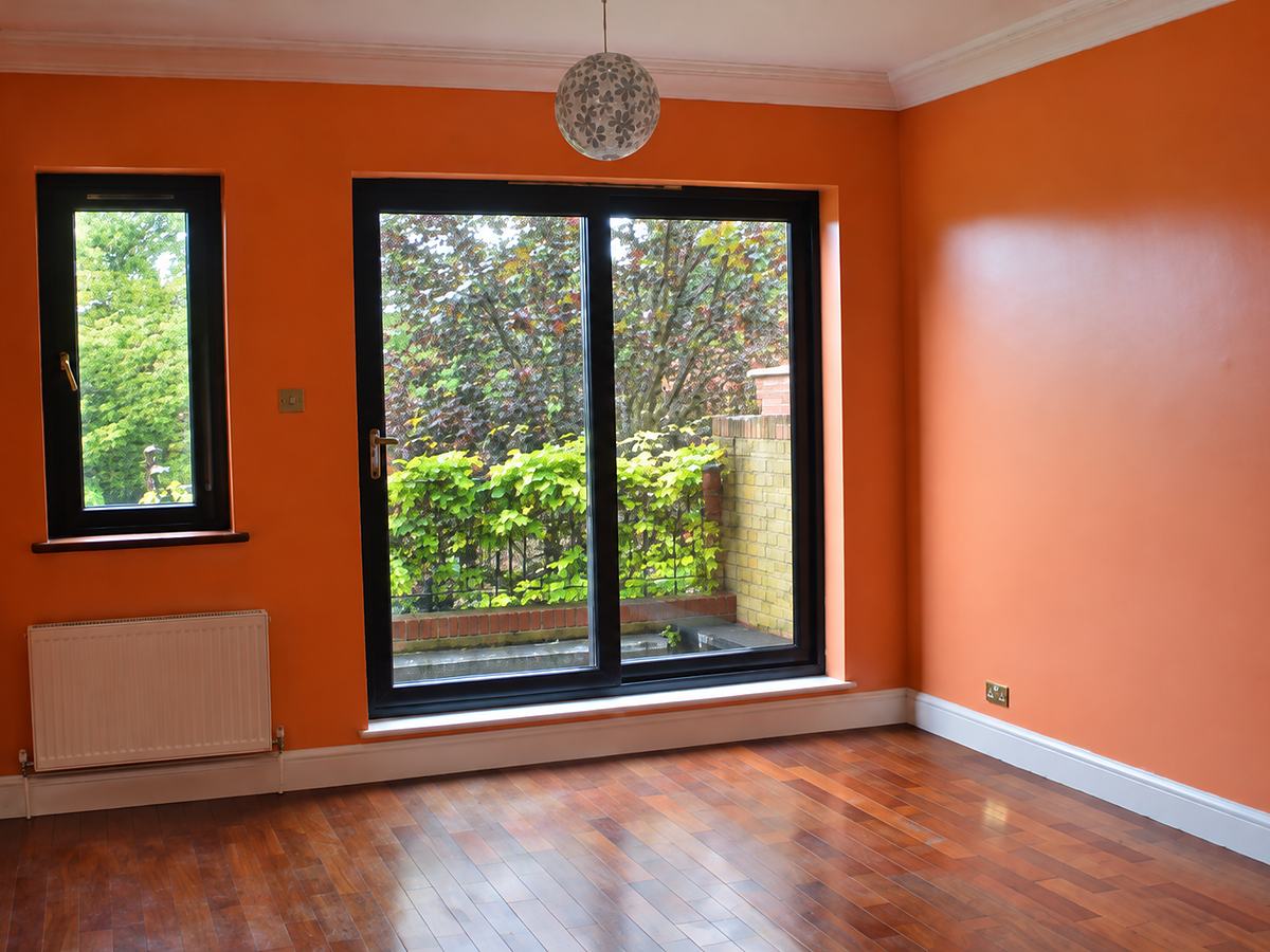 The ground floor room before the kitchen was relocated into it