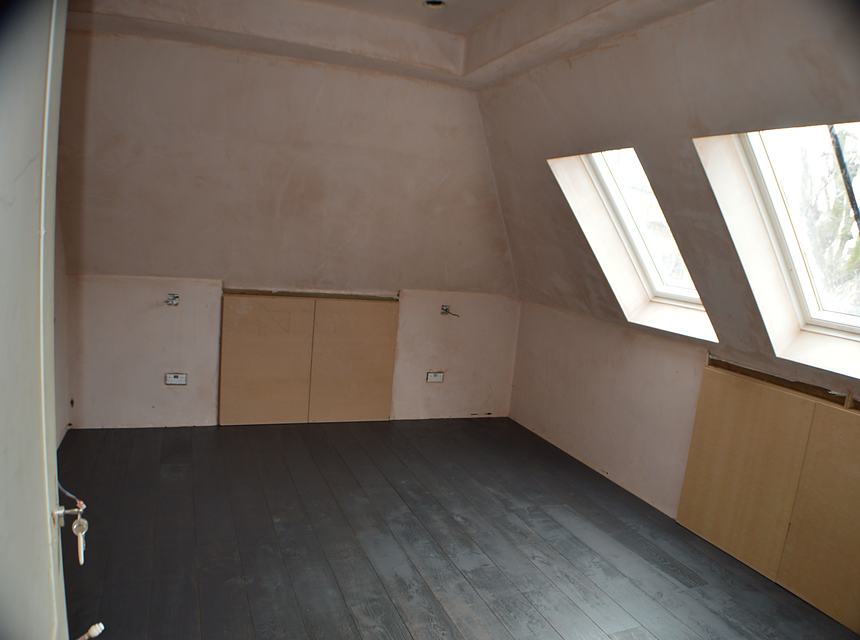 Structural work during the conversion in Shepherd's Bush