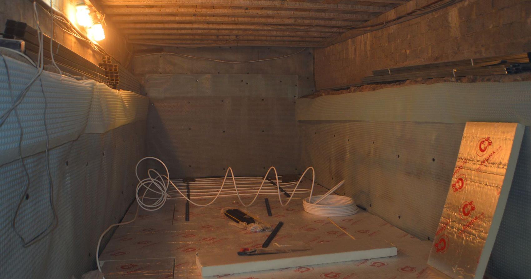 Basement waterproofing and tanking in West London